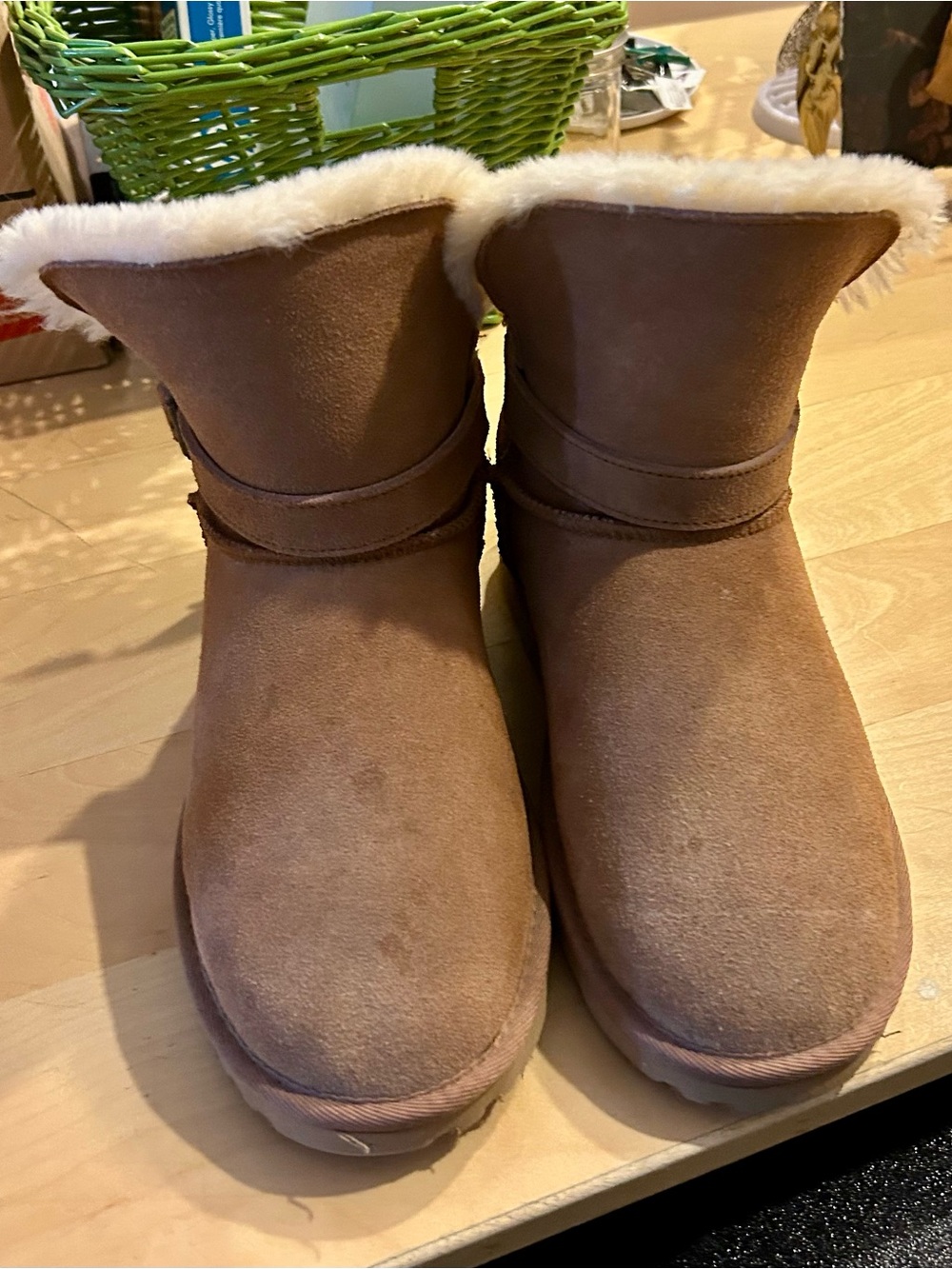 Women's Chestnut Suede Ausland Winter Boots